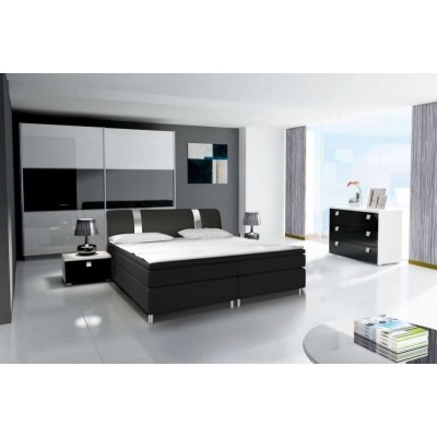 Komoda z trzema szufladami RIVA wysoki połysk