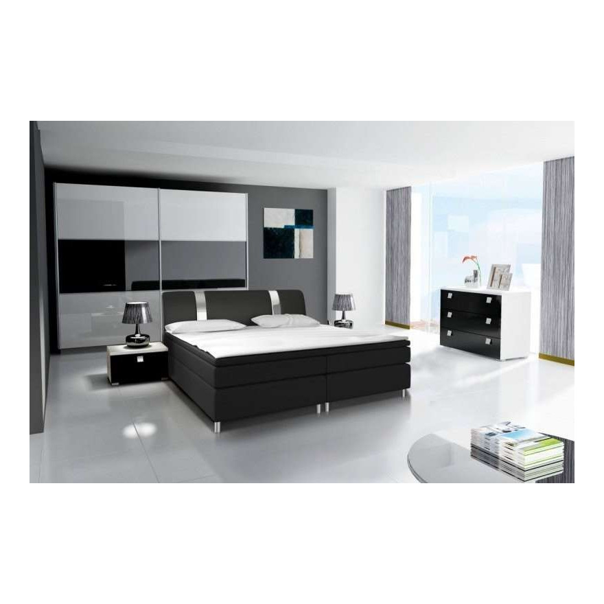 Komoda z trzema szufladami RIVA wysoki połysk