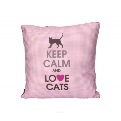 Poduszka dekoracyjna LOVE CATS 40x40