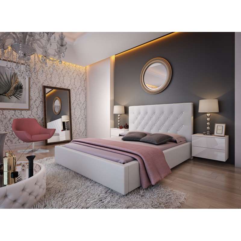 Łoże tapicerowane GLAMOUR Łoże tapicerowane GLAMOUR