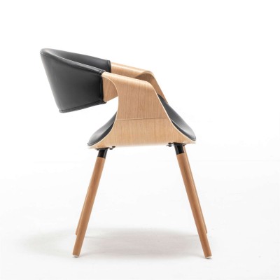 Krzesło tapicerowane MADERA BLANCO