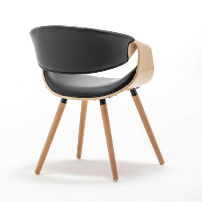 Krzesło tapicerowane MADERA BLANCO