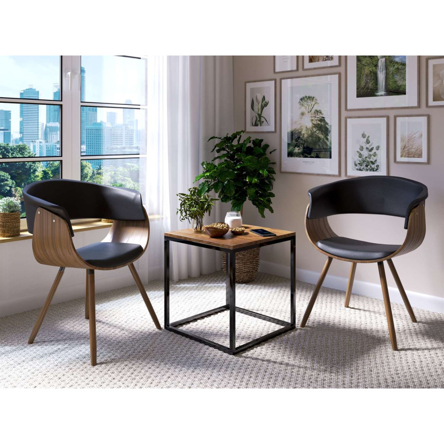 Krzesło tapicerowane MADERA NEGRO