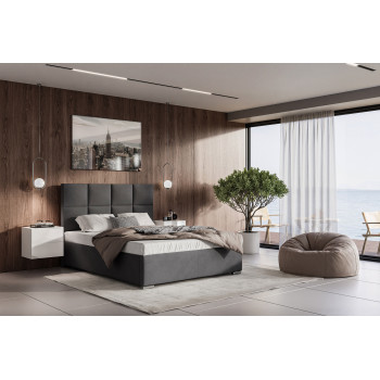 Łóżko kontynentalne MONA z pojemnikiem