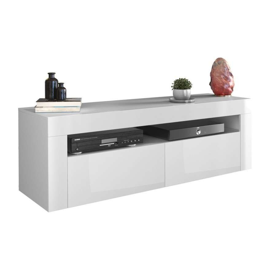 Szafka RTV ALMA 140 wysoki połysk