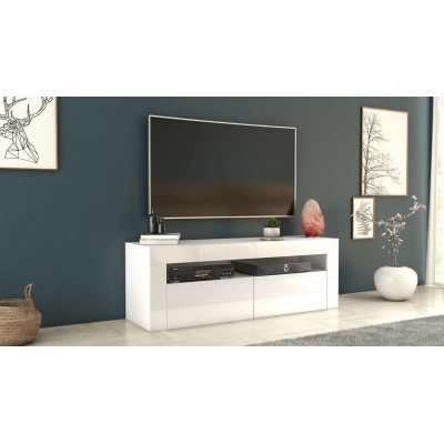 Szafka RTV ALMA 140 wysoki połysk