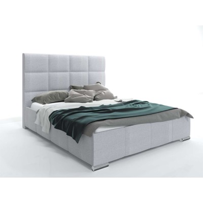 Łóżko tapicerowane SARA SLIM wysoki zagłówek 160x200 cm