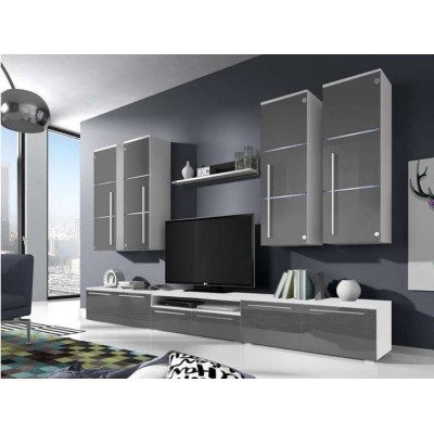 Meblościanka BARI z oświetleniem