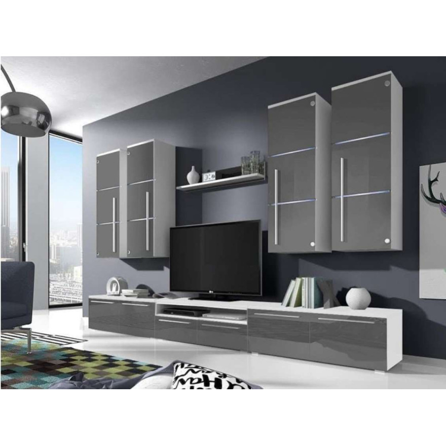 Meblościanka BARI z oświetleniem