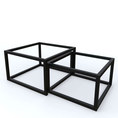 Kwadratowy stelaż do ławy 2w1 profil 30x30 mm