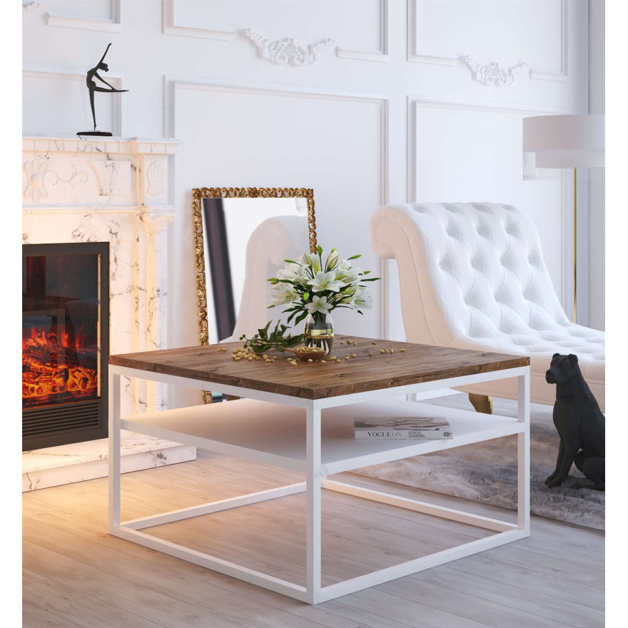 Ława NOVA z półką dąb wotan artisan stirling