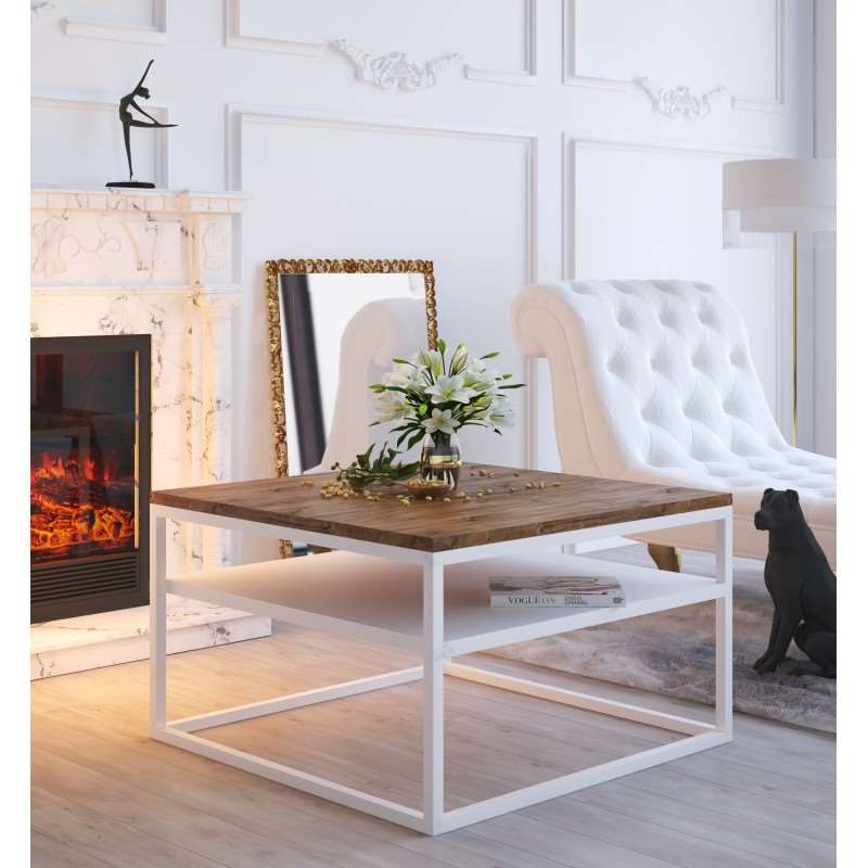 Ława NOVA z półką dąb wotan artisan stirling