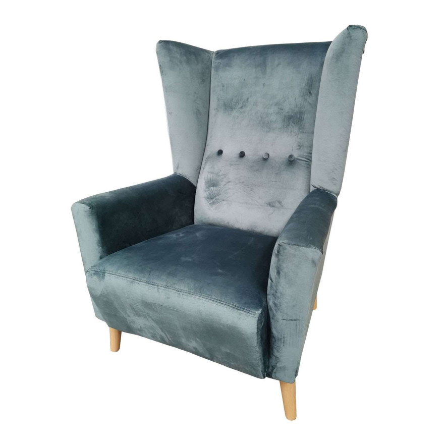 Fotel tapicerowany ARON Riviera 87