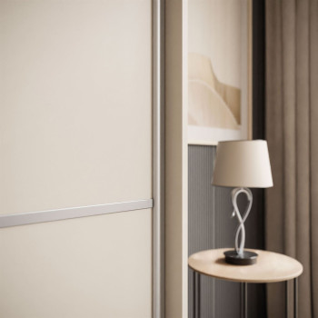 Szafa przesuwna CAMARO II PLUS KASZMIR z lustrem 150 cm