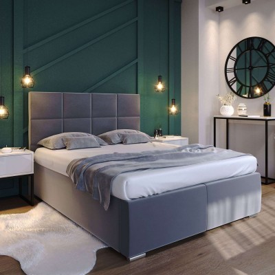 Łóżko kontynentalne MONA 180x200 z pojemnikiem Jasmine 96