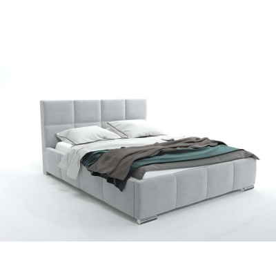 Łóżko tapicerowane SARA z pojemnikiem 180x200 Jasmine 90