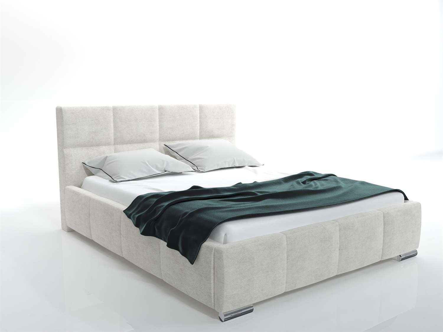 Łóżko tapicerowane SARA z pojemnikiem 180x200 Jasmine 21