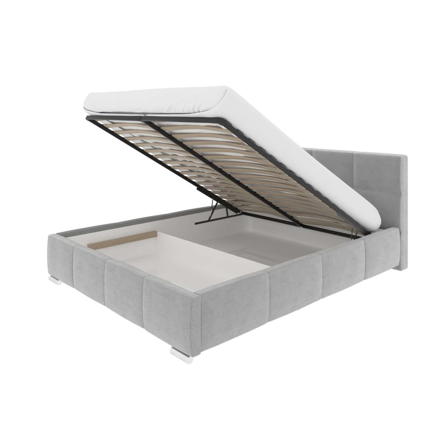 Łóżko tapicerowane SARA z pojemnikiem 180x200 Jasmine 21