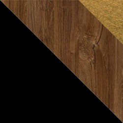 Czarny / dąb stirling + Monolith 48