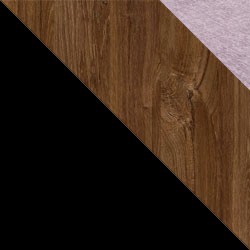 Czarny / dąb stirling + Monolith 62