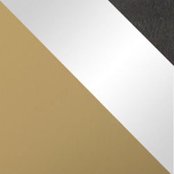 Złoty mat / biały połysk + Monolith 95
