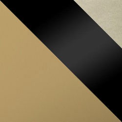 Złoty mat / czarny połysk + Monolith 02