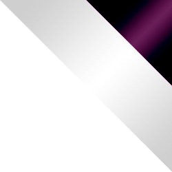 Biały / biały połysk + fiolet połysk