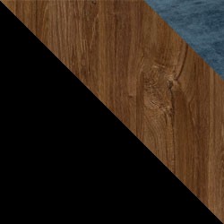 Czarny / dąb stirling + Monolith 77