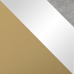 Złoty mat / biały połysk + Monolith 85